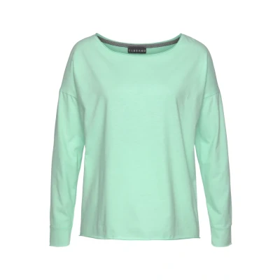 Afbeelding van Elbsand Tshirt print, Dames, Maat: 40, Mint
