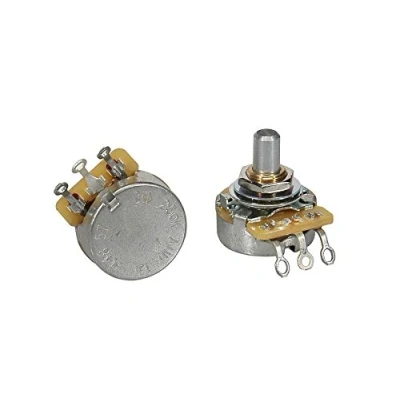 Afbeelding van CTS USA CTS250 A57 250K logaritmische potmeter (short shaft)