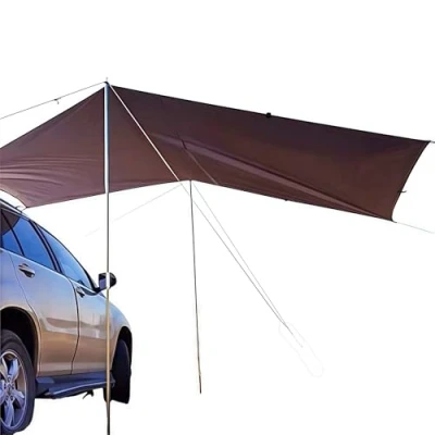 Afbeelding van Fay Bless Auto Zijluifel SUV Zijtent Luifel Outdoor Off Road Voertuig Zelfrijdende Uitrusting (440 * 200cm,Army Green)