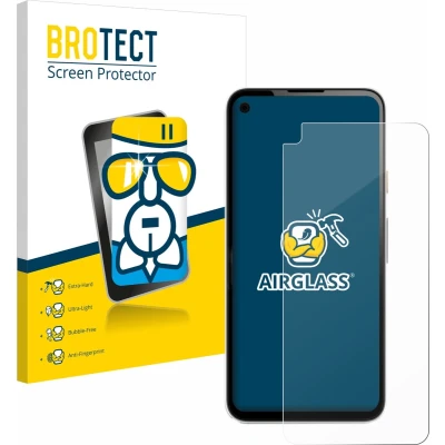 Afbeelding van BROTECT Screenprotector voor Google Pixel 4a Folie Beschermfolie Beschermglas transparant