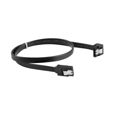 Afbeelding van SATA Kabel Datakabel 90 Gehoekt 0,5 M Zwart