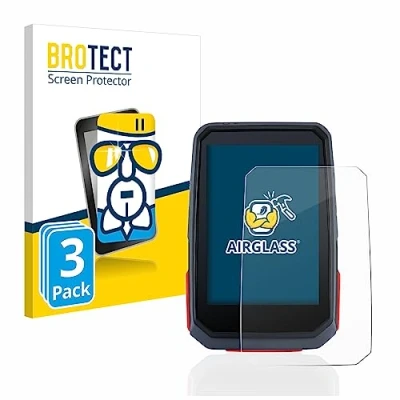 Afbeelding van BROTECT Glas Screen Protector voor Sigma ROX 4.0 (3 Stuks) Schermbeschermer [9H Hardheid, Beschermglas Folie niet Gehard Glas]