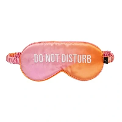 Afbeelding van Fisura slaapmasker &quot;do not disturb&quot; met kleurverloop. Zacht slaapmasker. Origineel oogmasker. Ultrafijn elastische band. 20 centimeters x 10