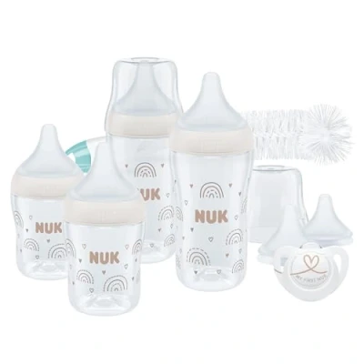 Afbeelding van NUK Perfect Match starterset 0 6 maanden in beige