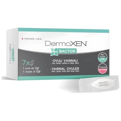 Afbeelding van Ekuberg Pharma S.u.r.l. Dermoxen Bactor 7 Vaginalvuli 2g