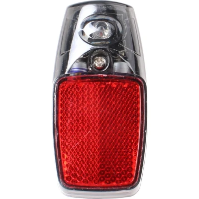 Afbeelding van FALKX Regular LED achterlicht, spatbordbevestiging. incl. batterijen (werkplaatsverpakking).