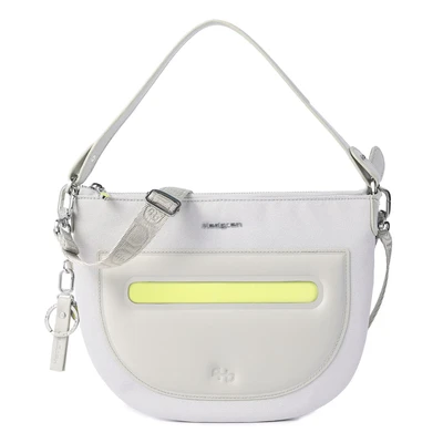 Afbeelding van Hedgren Schoudertas Bonbon Halfmoon Crossover Vaporous Grey Lichtgrijs