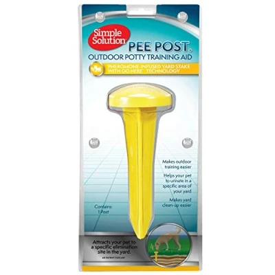 Afbeelding van Simple Solution plas Post, Outdoor Honden training hulpmiddel, Feromoon geïnfundeerde hond post
