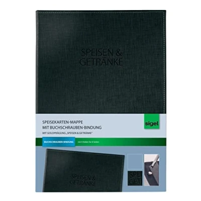 Afbeelding van Sigel Menumap SM131 Zwart 1 stuk(s)