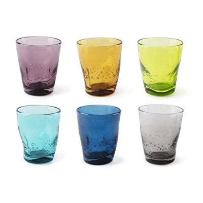 Afbeelding van Excelsa Color Wave Set met 6 waterglazen, glas