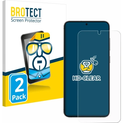 Afbeelding van BROTECT Screenprotector voor Samsung Galaxy S24 Plus Folie Beschermfolie transparant (2 Stuks)