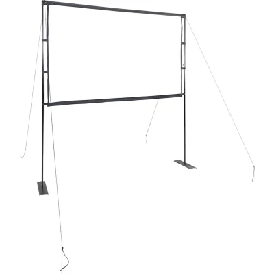 Afbeelding van vidaXL Projectiescherm met statieven 100 inch 16:9