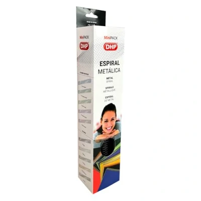 Afbeelding van DHP Metalen spiraal, stap 5:1, 12 mm, zwart (doos met 25 stuks)