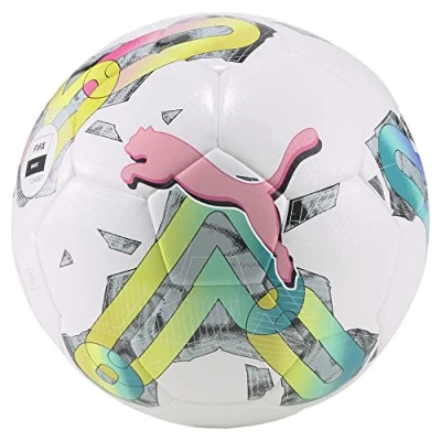 Afbeelding van Puma Orbita 4 FIFA Basic Voetbal, Maat: 5, White/multi colour