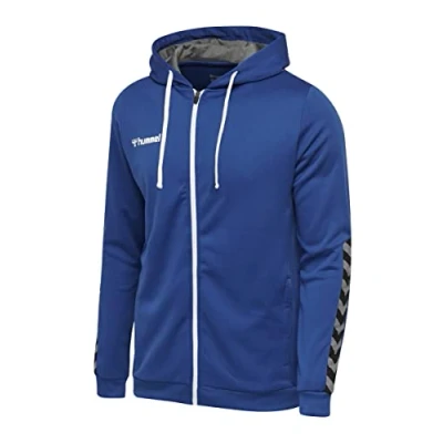 Afbeelding van Hummel Hmlauthentic Sweater met rits voor kinderen, Maat: 176, Blau