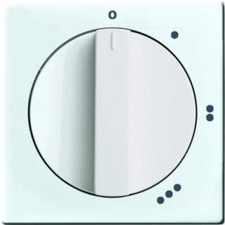 Afbeelding van Abb busch jaeger axcent 2 voudig afdekraam montage vert hori klem glans wit glas ip20 2cka001754a4438