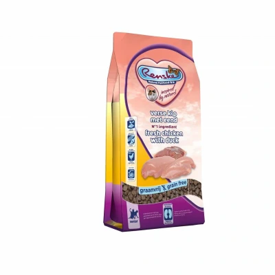 Afbeelding van 8x Renske Super Premium Droog Kat Senior Kip &amp; Eend 400 gr