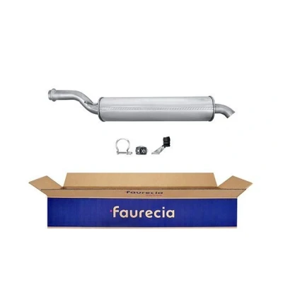 Afbeelding van HELLA 8LD 366 027 151 Einddemper Achter Met aanbouwdelen