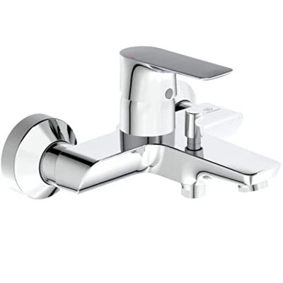 Afbeelding van Ideal Standard Connect Air Badkraan Met Handdouche 1 Handgreep Chroom