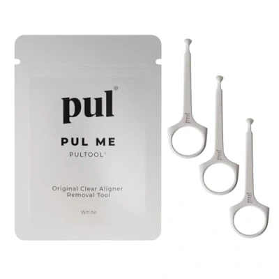 Afbeelding van PUL Clear Aligner Removal Tool Compatibel met Invisalign Verwijderbare Braces &amp; Trays, Retainers, Dentures en Aligners Hygiënisch Orale Care Accessory, Persoonlijke Orthodontische Supplies Wit