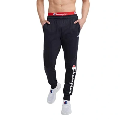 Afbeelding van Champion Joggingbroek voor heren, Marine Script, L