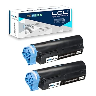Afbeelding van LCL Kompatible Toner 44992402 44992401 MB401 MB451 MB441 2500 pagina&#039;s (2 Zwart) vervanging voor OKI B401 B401D B401DN MB451DN MB451DNW