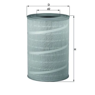 Afbeelding van Knecht Luchtfilter LX 714