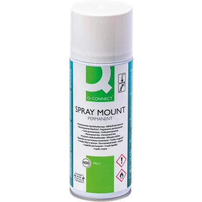 Afbeelding van Q connect Quick Mount Spray, Permanent, Spuitbus Van 400 Ml Lijmspray