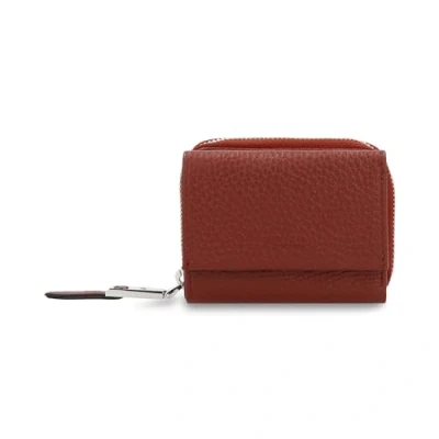 Afbeelding van PICARD Leren Portemonnee Pure 1 Small Wallet Chianti Wijnrood