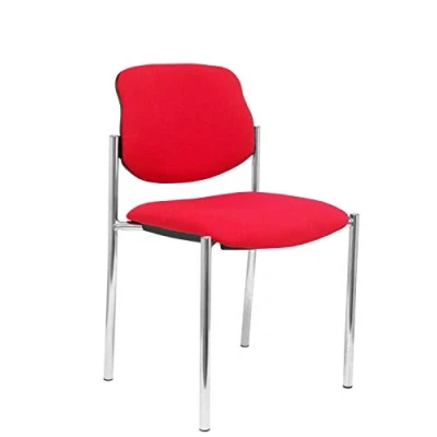 Afbeelding van Receptiestoel Villalgordo P&amp;C BALI350 Imitatieleer Rood