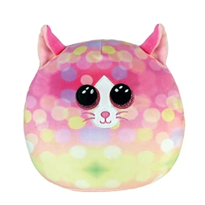 Afbeelding van TY Squish a Boo Sonny Pink Cat 20 cm