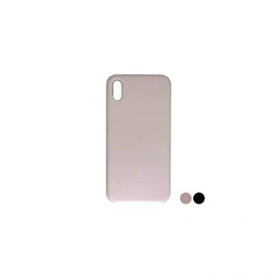 Afbeelding van KSIX smart your tech Beschermhoes voor iPhone XS Max, halfstevig, zwart