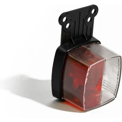 Afbeelding van Breedtelicht Radex 901 Rood/Wit + houder Aanhangwagen verlichting Aanhanger zijverlichting
