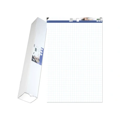 Afbeelding van Kangaro flipoverpapier blanco / ruit 65 x 100 cm 65100 DS