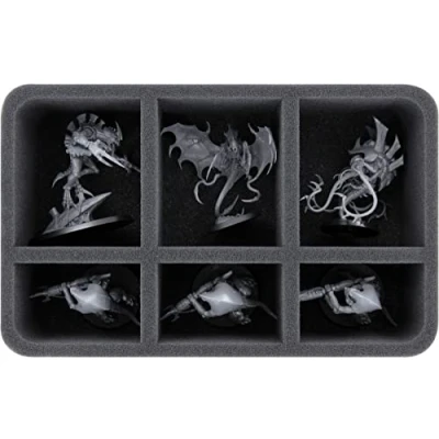 Afbeelding van HS070A045 Feldherr schuimrubberen lade compatibel met Tyranids 6 compartimenten