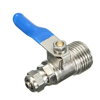 Afbeelding van MASUNN 1/2 tot 1/4 Inch RO Feed Filter Water Adapter Kogelkraan Tap Omgekeerde Osmose Schakelaar