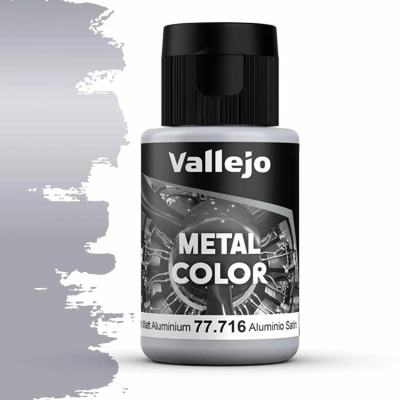Afbeelding van Metal Color Semi Matte Aluminium 32ml 77716