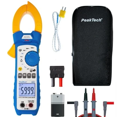 Afbeelding van Peaktech 1665 TRMS stroomtang 1000 A AC/DC CAT IV 600V