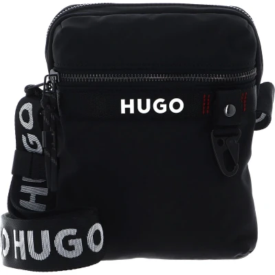 Afbeelding van HUGO Schoudertas Dusky NS Zip Crossbody Black Zwart