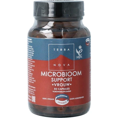 Afbeelding van Terranova Microbioom support vrouw 50 capsules