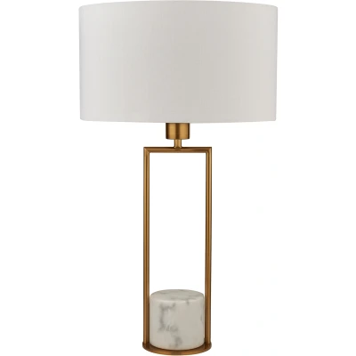 Afbeelding van Searchlight Schemer Table met gouden voet EU2871GO