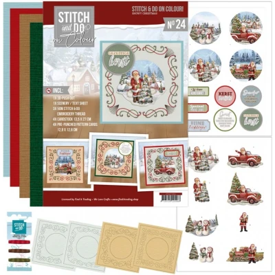 Afbeelding van Stitch and Do on Colour 24 Amy Design Snowy Christmas