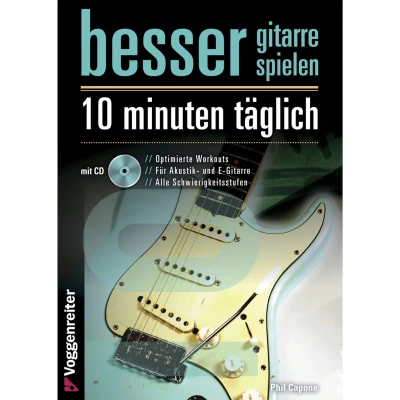 Afbeelding van Besser Gitarre spielen 10 Minuten täglich
