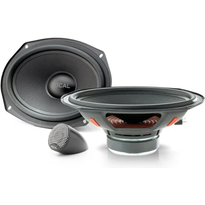 Afbeelding van Focal ISU690 Autospeaker 6x9 inch composet Ovaal 160Watt 2 weg ovale luidsprekers