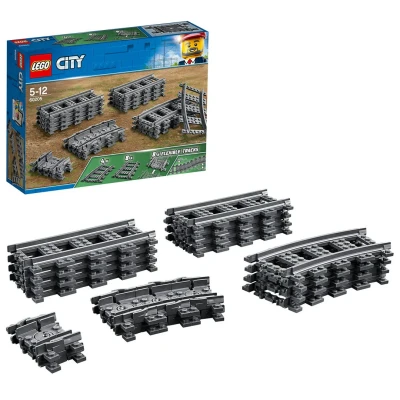 Afbeelding van LEGO City Treinrails 60205