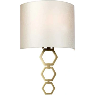 Afbeelding van Elstead Lighting LED Wandlamp Clark 1X E27 Max 60W Aged Brass
