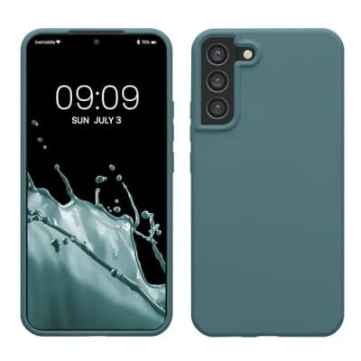 Afbeelding van kwmobile telefoonhoesje compatibel met Samsung Galaxy S22 Plus hoesje Zachte case voor smartphone Back cover in Arctische nacht