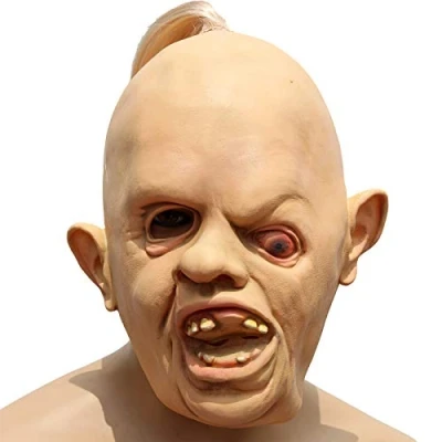 Afbeelding van HAORONG Sloth latex masker deluxe Goonies Halloween Fancy Dress kostuum jaren 80