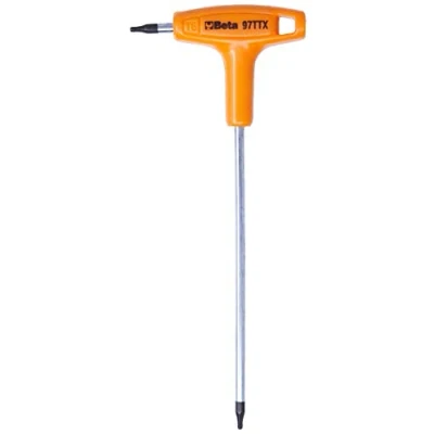 Afbeelding van Beta Haakse stiftsleutels voor Torx® schroeven en krachthandgreep 97TTX 40 000970740