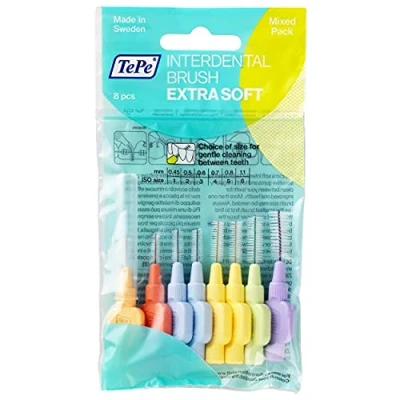 Afbeelding van Interdentalbürsten Extra Soft sortiert 8er 8 Bürsten
